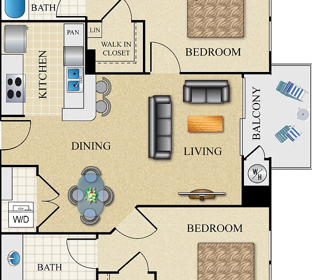 C Floorplan Diagram