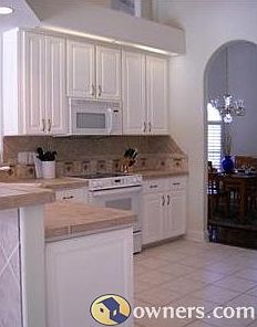 Spacious Kitchen looking into Formal Dining