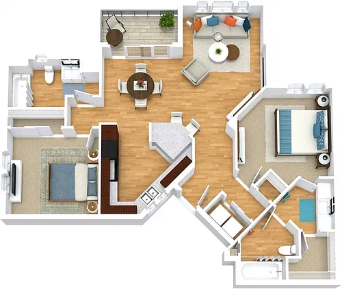 Floor plan Kendrick