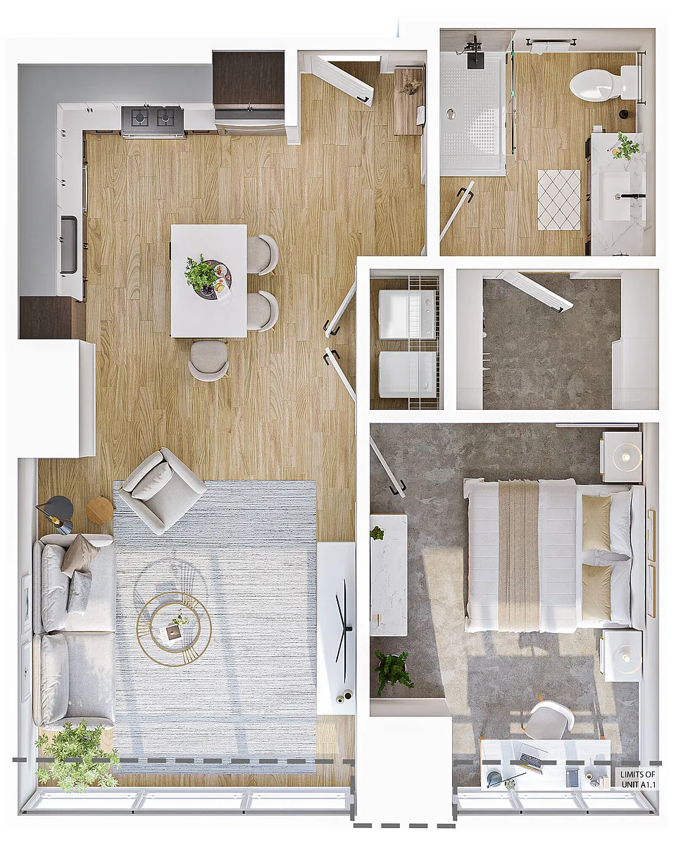 Floor plan A1