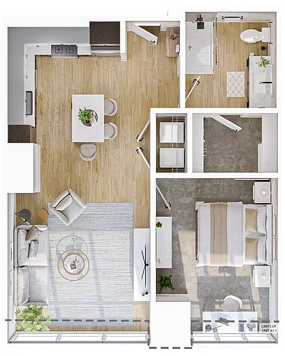 Floor plan A1