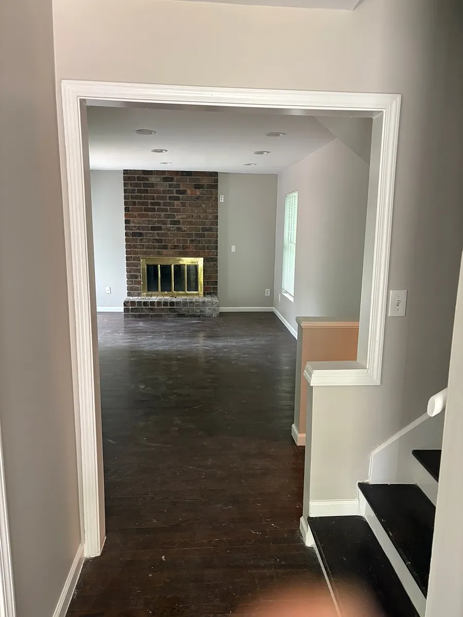 view from the foyer - 9701 Craig Dr
