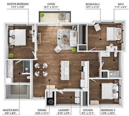 Floor plan C1