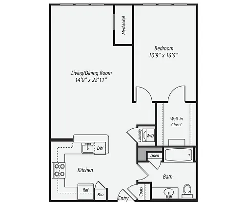 Floor plan A3a-893