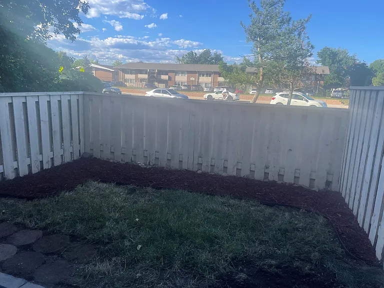 Private patio