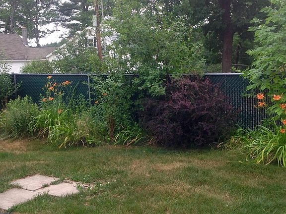 Great backyard for grilling/lounging