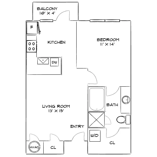 Floor plan Design 1A