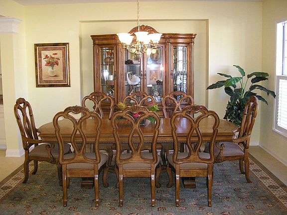 Formal Dining Room open & spacious with columns
