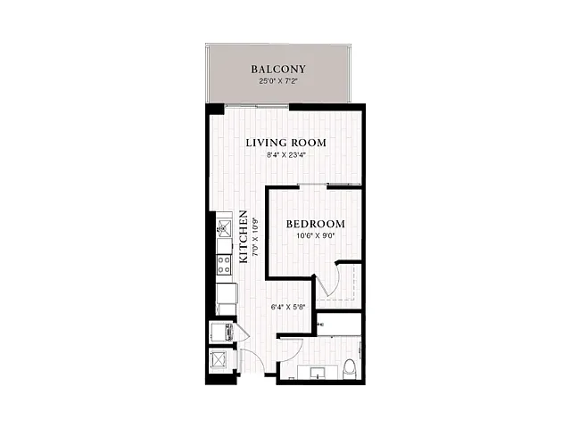 Floor plan S1E