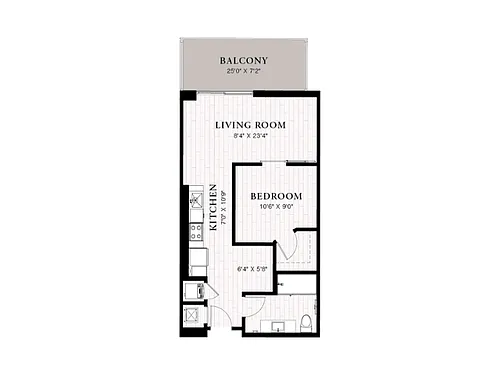 Floor plan S1E