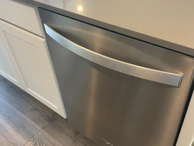 Actual dishwasher, non-professional picture