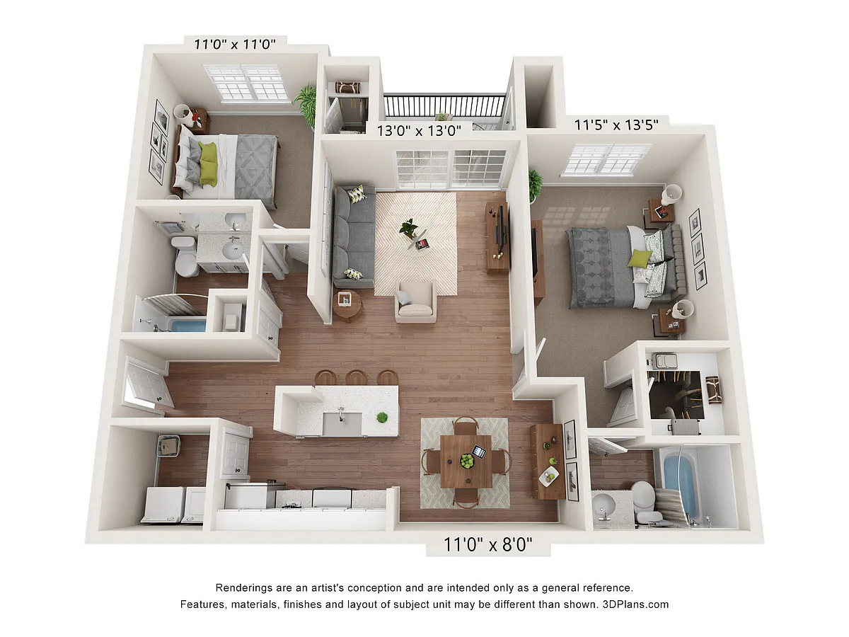 Floor plan B5R