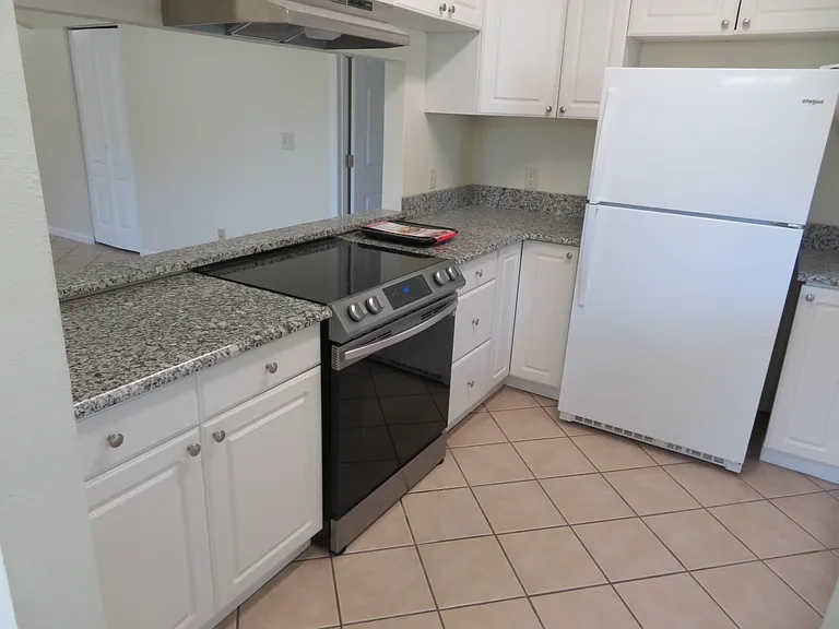 New Range, Refrigerator & New Granite Counters