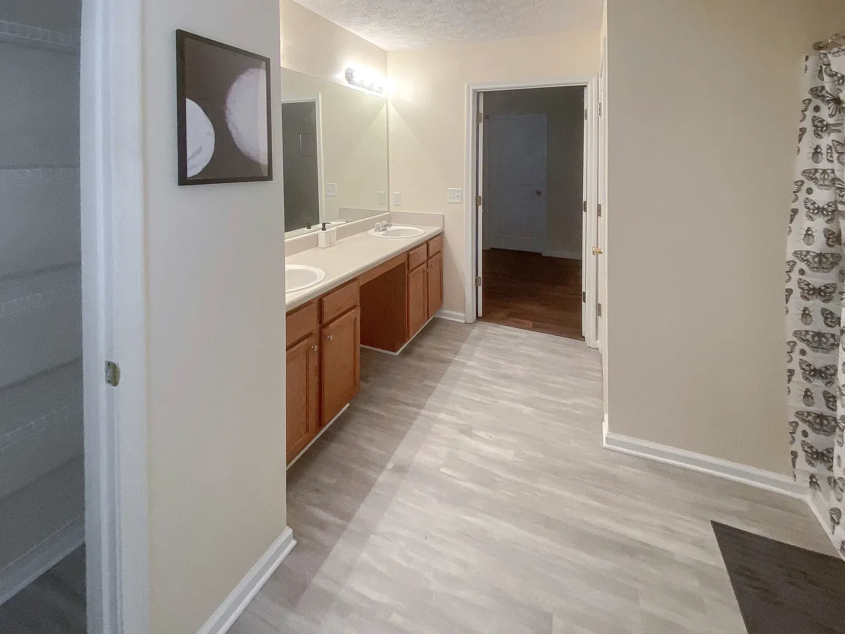 Big master sized shared bathroom - Abram Ln