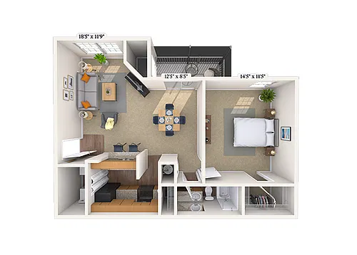 Floor plan The Saratoga