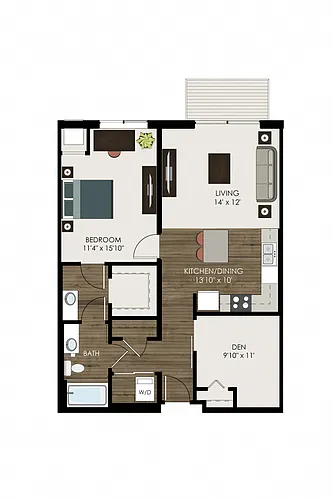 Floor plan The Delta