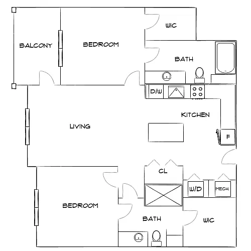 Floor plan Design 2A