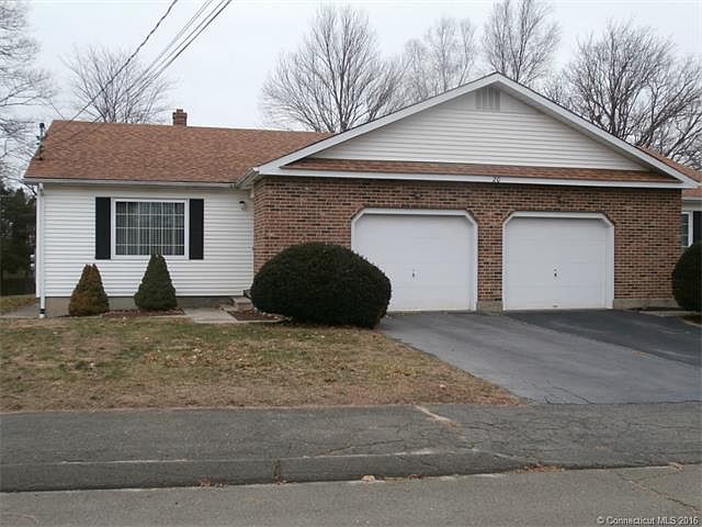 Exterior front, duplex, 2 c...