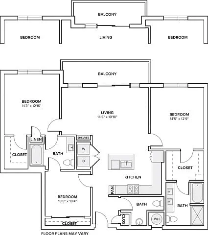Floor plan C01