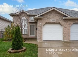 983 Lemonwood Cres, Windsor, ON N9G2R7
