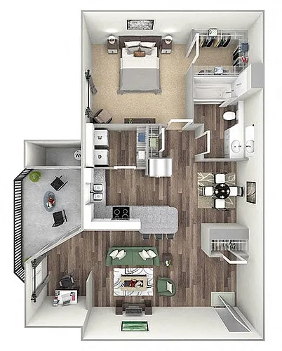 Floor plan A2 (Amherst)