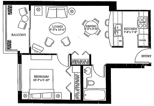 Floor plan 1206