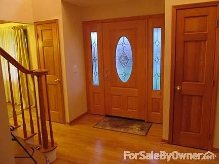 Front Foyer
						:
						solid oak front door