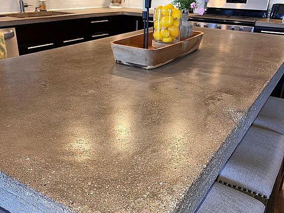 Concrete countertops 