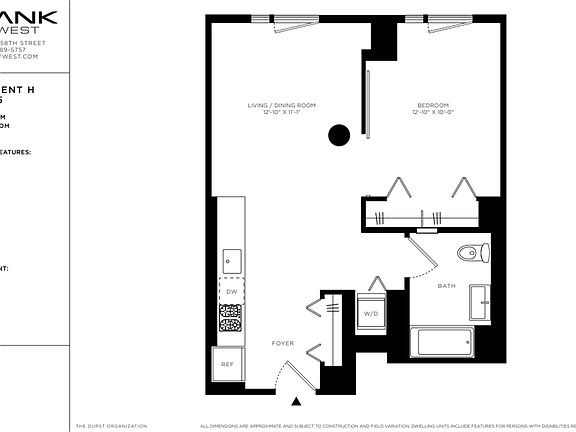 2nd image of 600 W 58th St APT 5H
