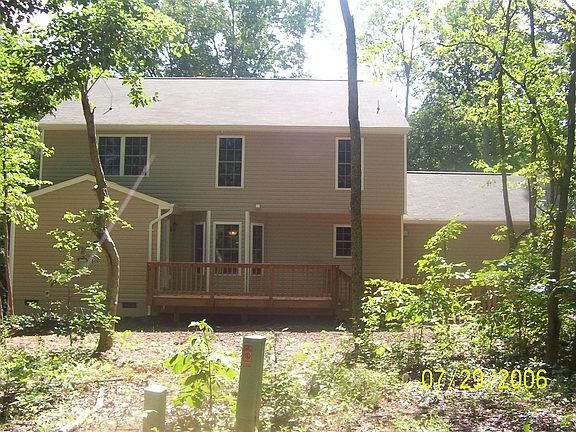 Rear view of property