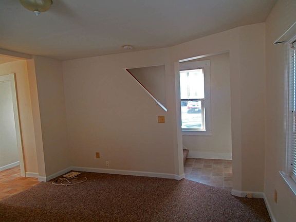 entry and living room
