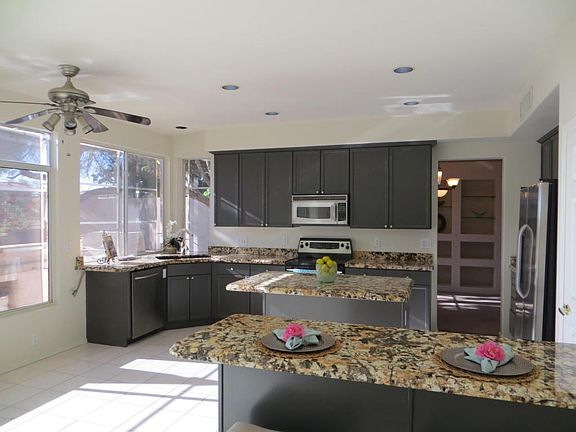 Natural light in kitchen