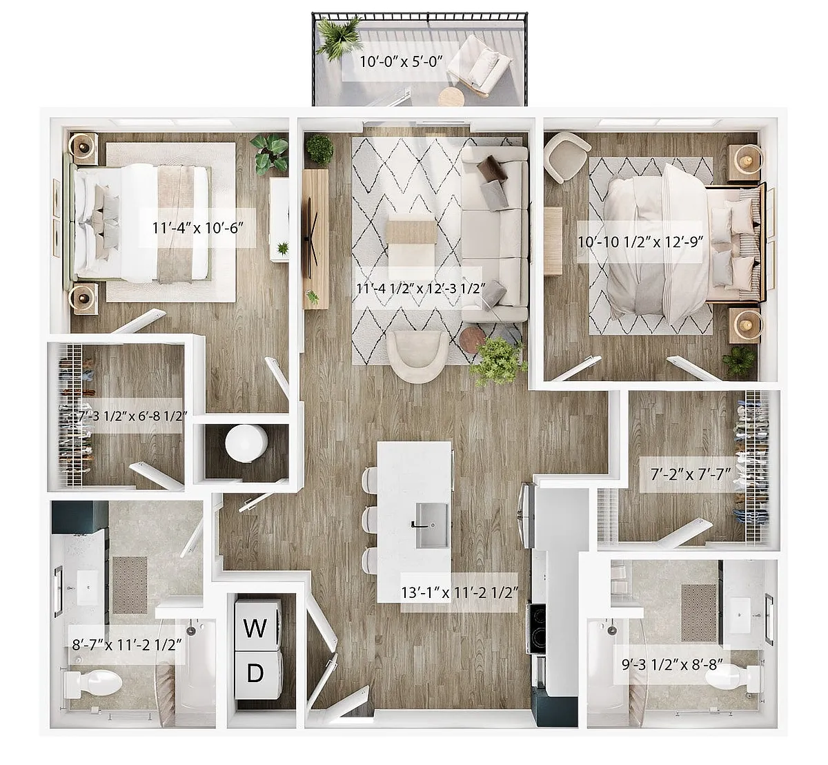 Floor plan The Bolton ACC