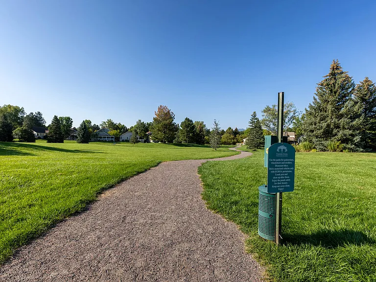 Steps from walking paths, ponds, and open green space throughout the community.