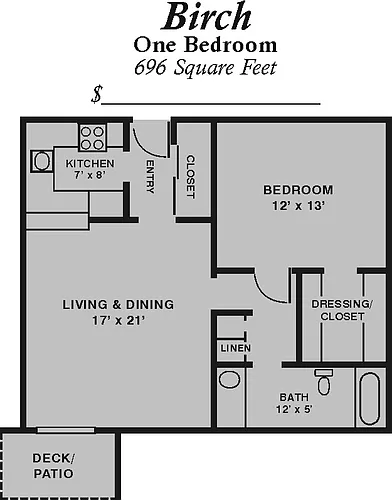 Floor plan Birch