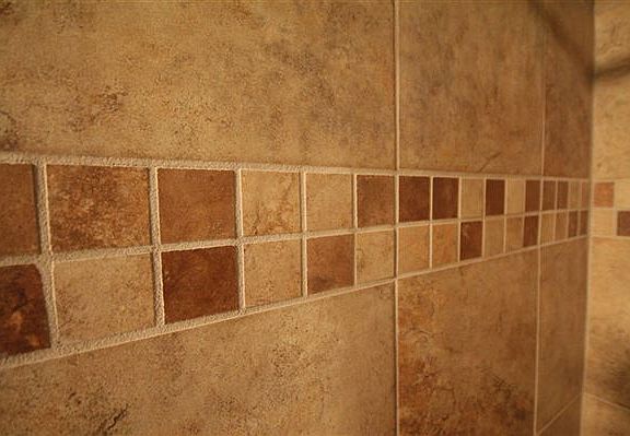 Tile shower