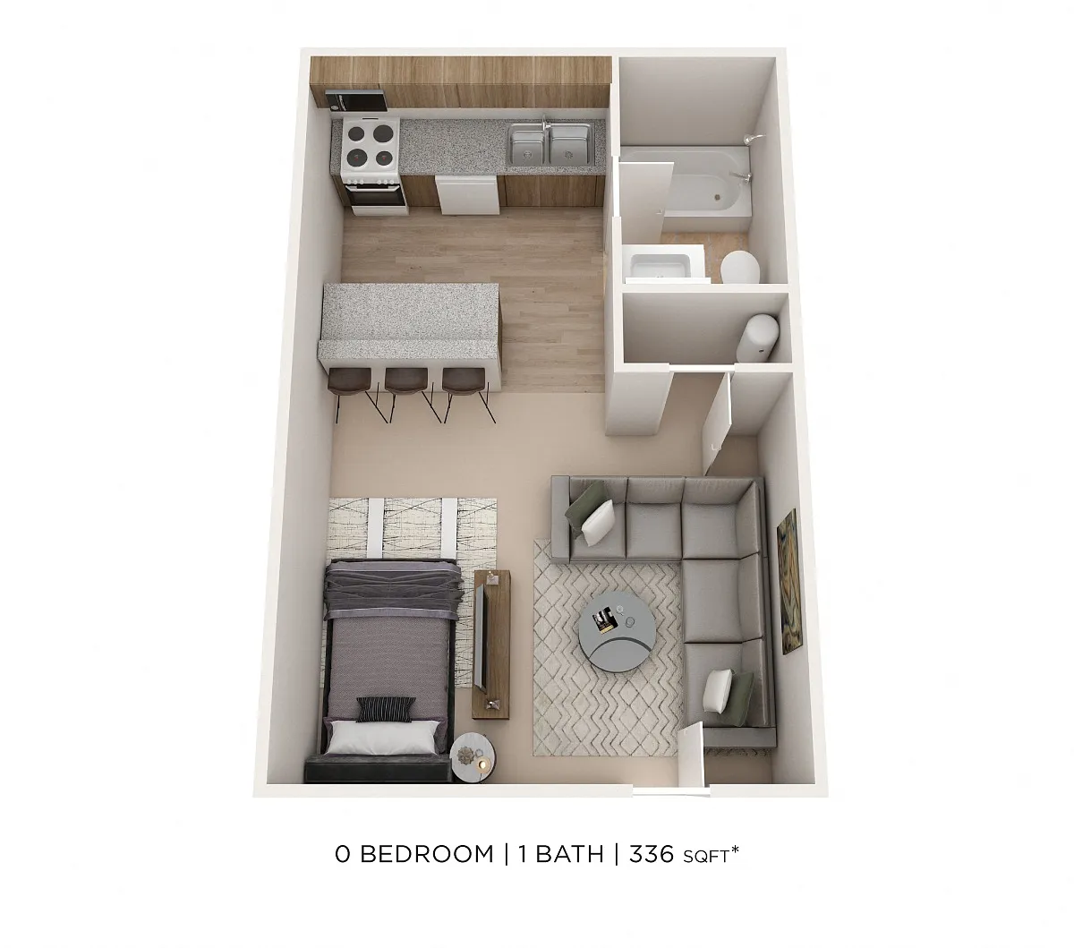 Floor plan Studio