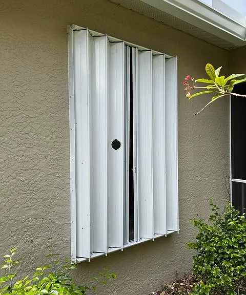 Storm shutters