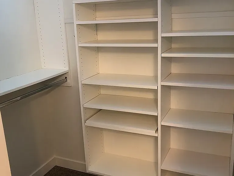 Master Bedroom Closet through Master Bathroom