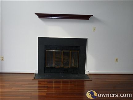 First Floor Woodburning Fireplace