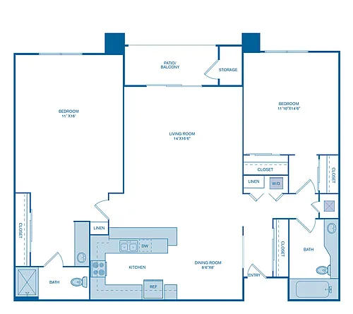 Floor plan B1