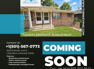5622 B St APT D, Little Rock, AR 72205