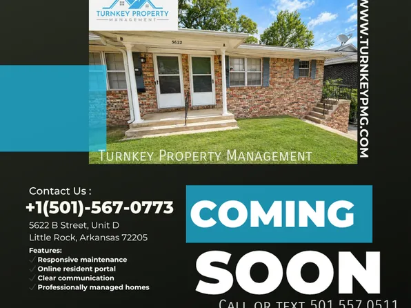 5622 B St APT D, Little Rock, AR 72205