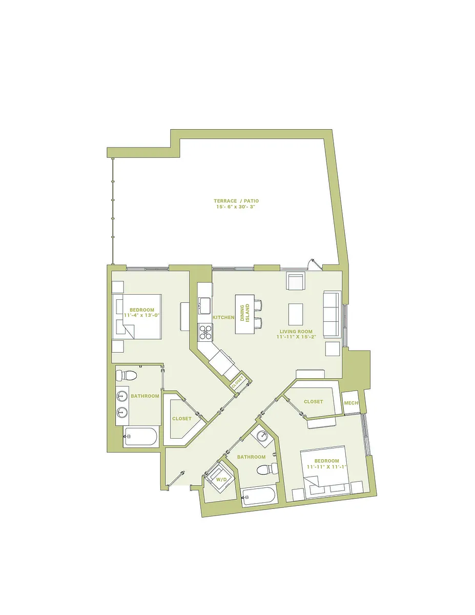 Floor plan B61
