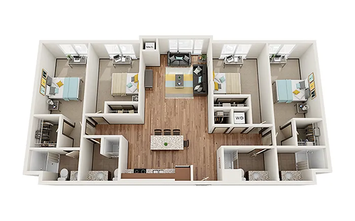 Floor plan D1