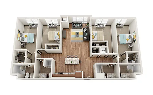Floor plan D1