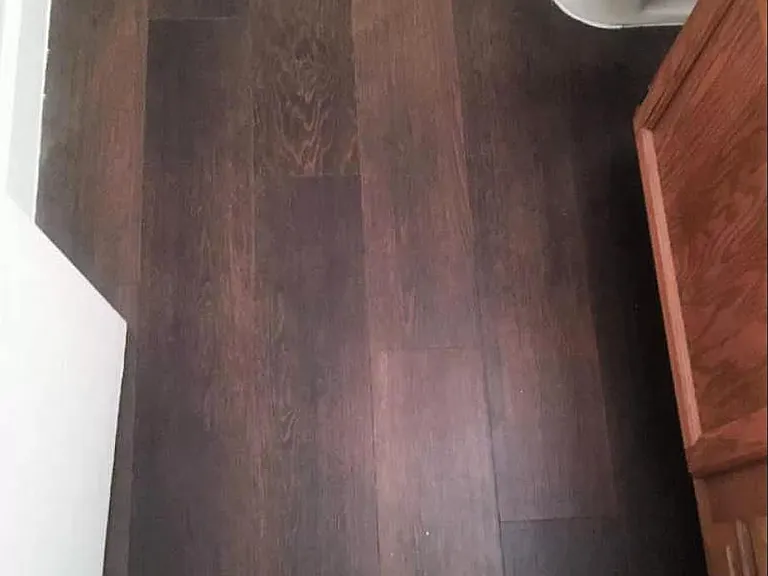 Bathroom floor