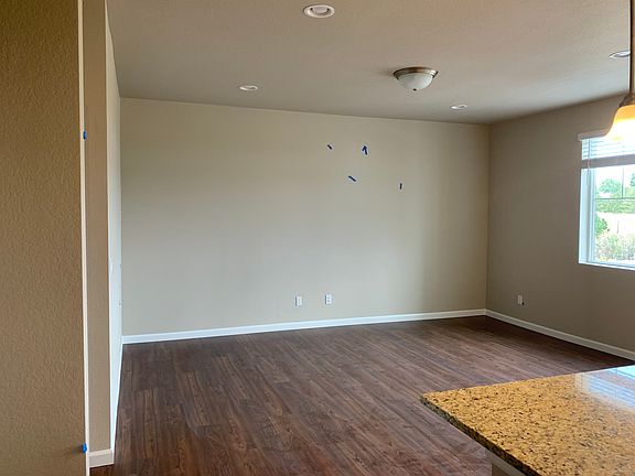 Main level living area with view overlooking open space