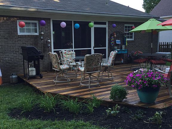 The backyard oasis
