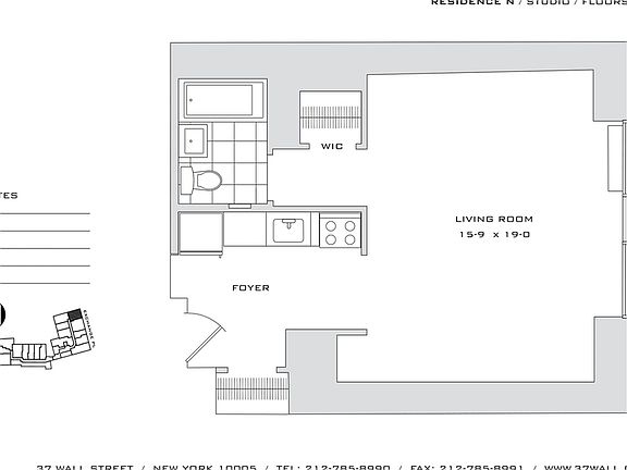 2nd image of 37 Wall St APT 8N